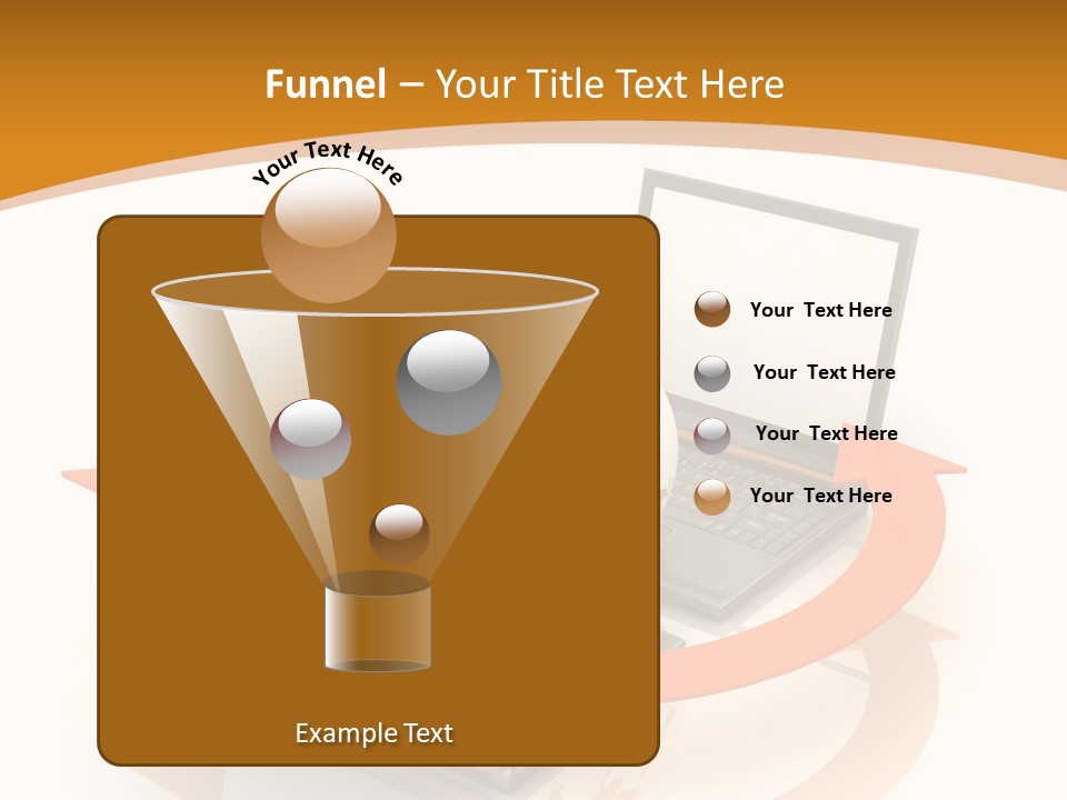 Togetherness White Background Assist PowerPoint Template