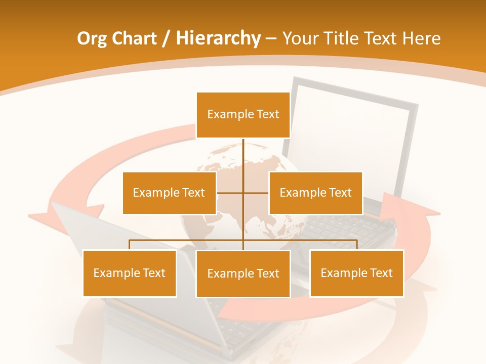 Togetherness White Background Assist PowerPoint Template