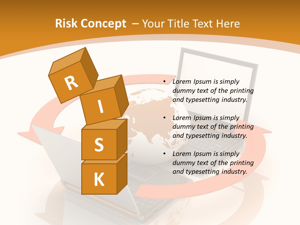 Togetherness White Background Assist PowerPoint Template