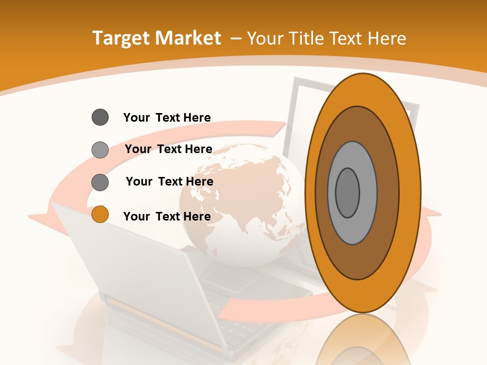 Togetherness White Background Assist PowerPoint Template