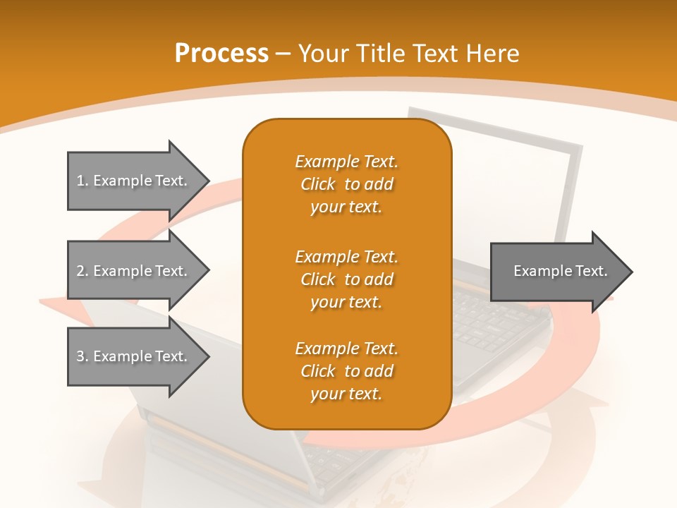 Togetherness White Background Assist PowerPoint Template