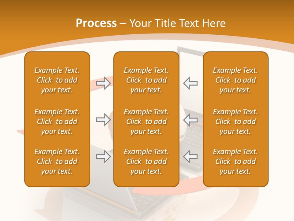 Togetherness White Background Assist PowerPoint Template