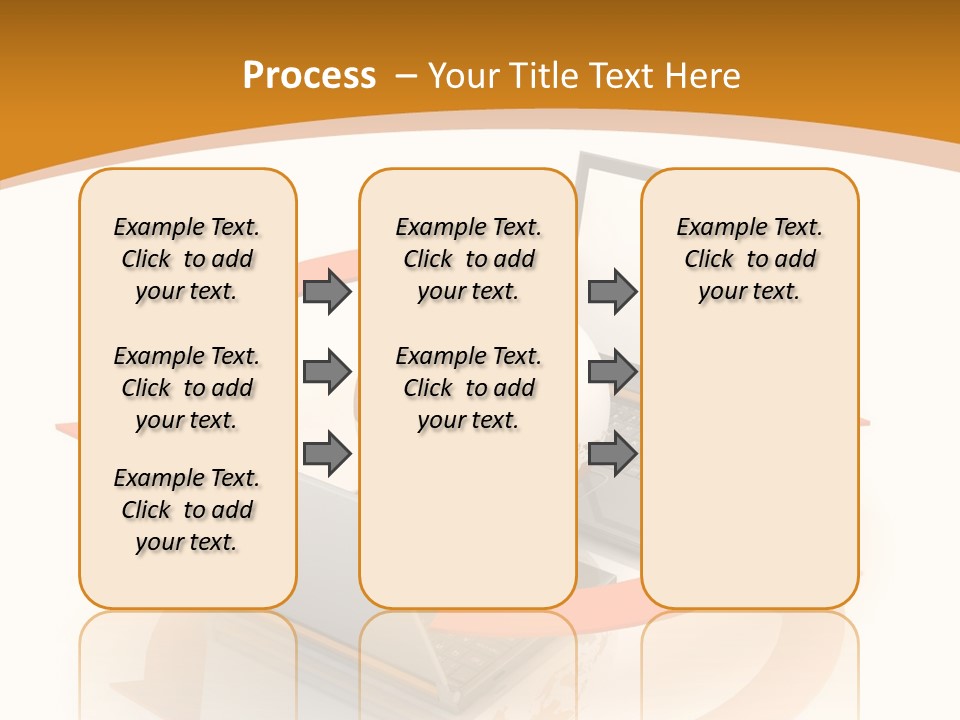 Togetherness White Background Assist PowerPoint Template