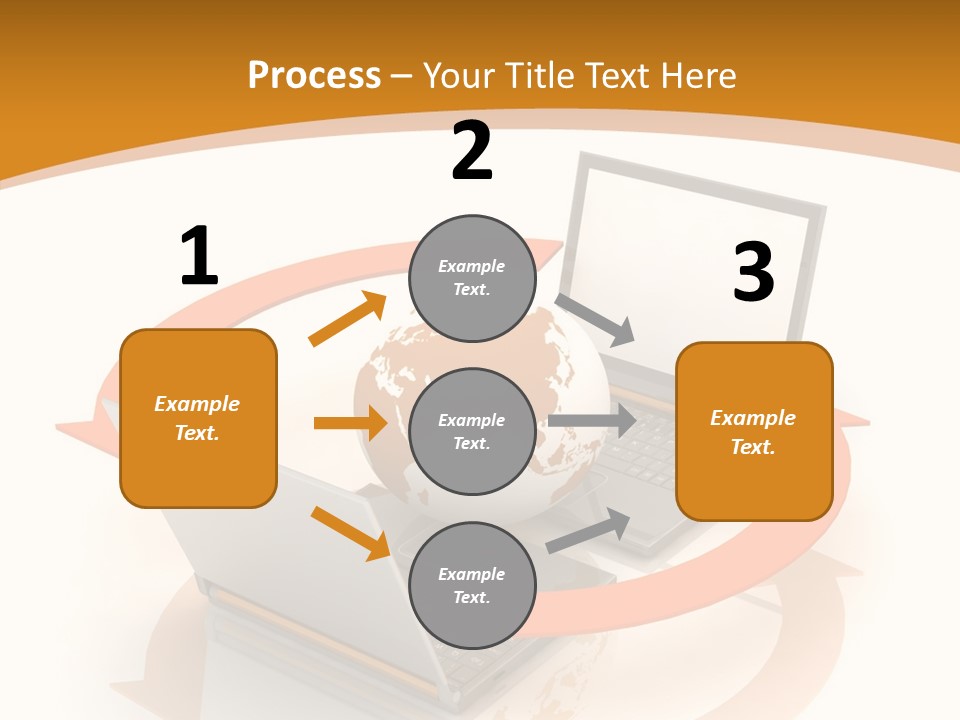 Togetherness White Background Assist PowerPoint Template