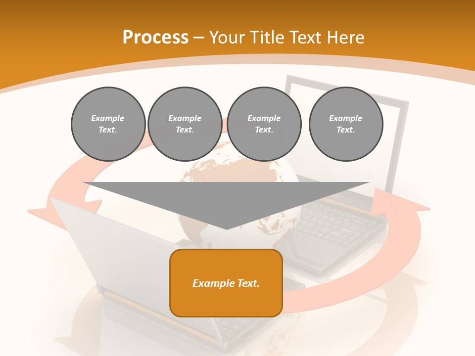 Togetherness White Background Assist PowerPoint Template