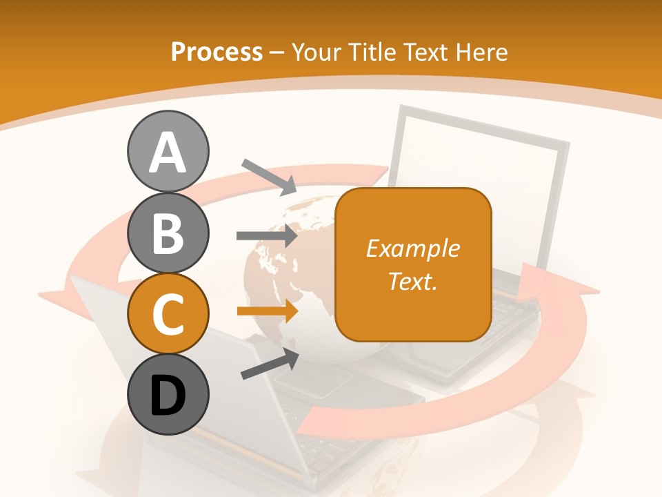Togetherness White Background Assist PowerPoint Template