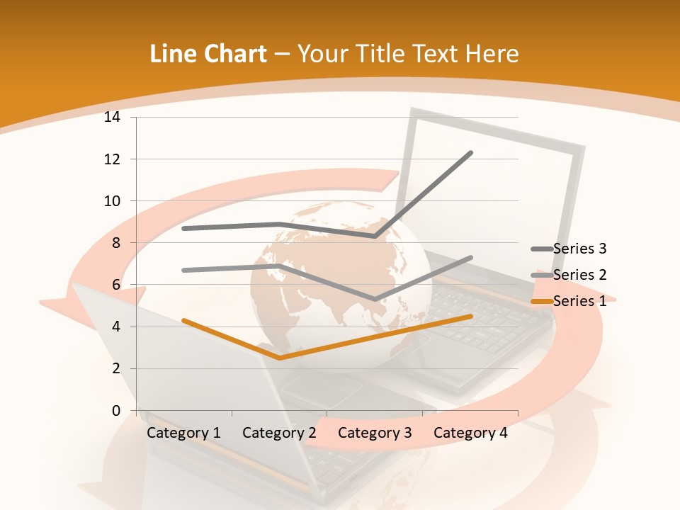 Togetherness White Background Assist PowerPoint Template