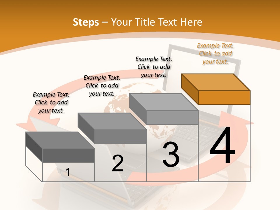Togetherness White Background Assist PowerPoint Template