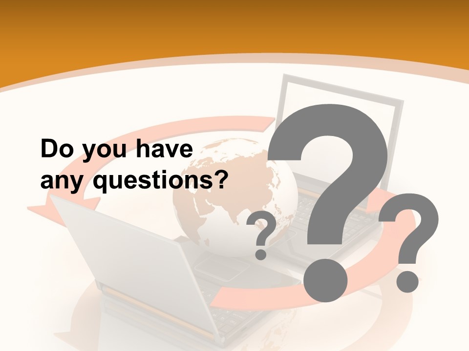 Togetherness White Background Assist PowerPoint Template