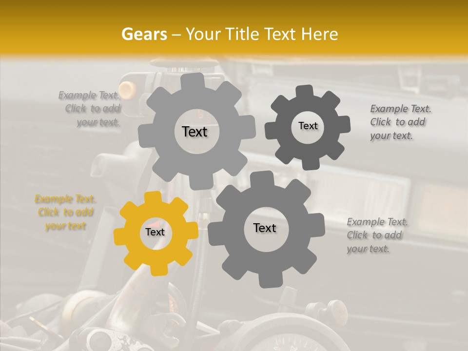 Hand  Two PowerPoint Template