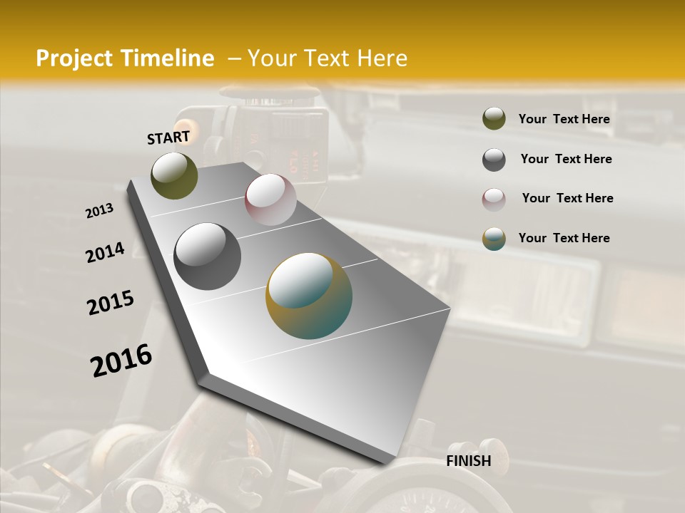 Hand  Two PowerPoint Template