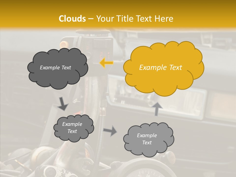 Hand  Two PowerPoint Template