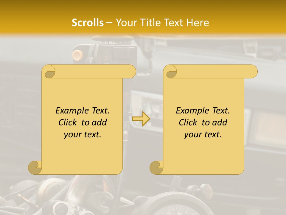 Hand  Two PowerPoint Template