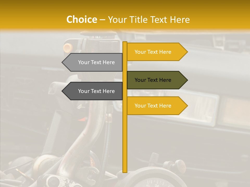 Hand  Two PowerPoint Template