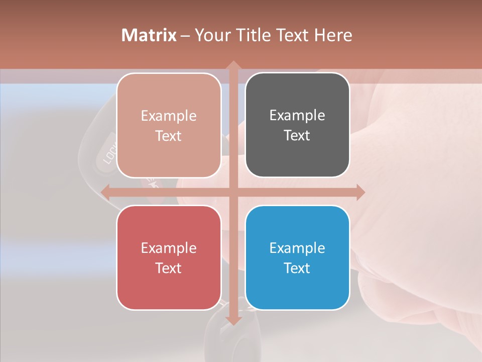 Helping Hand White Background PowerPoint Template