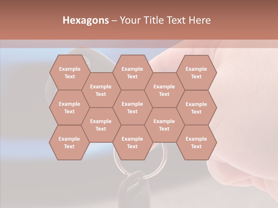 Helping Hand White Background PowerPoint Template