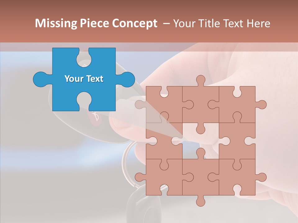 Helping Hand White Background PowerPoint Template