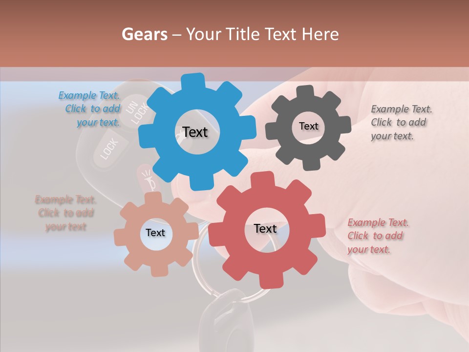 Helping Hand White Background PowerPoint Template