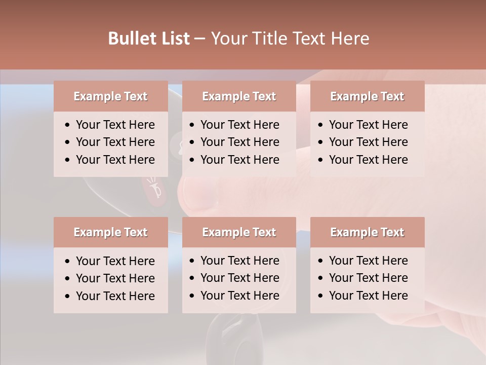 Helping Hand White Background PowerPoint Template