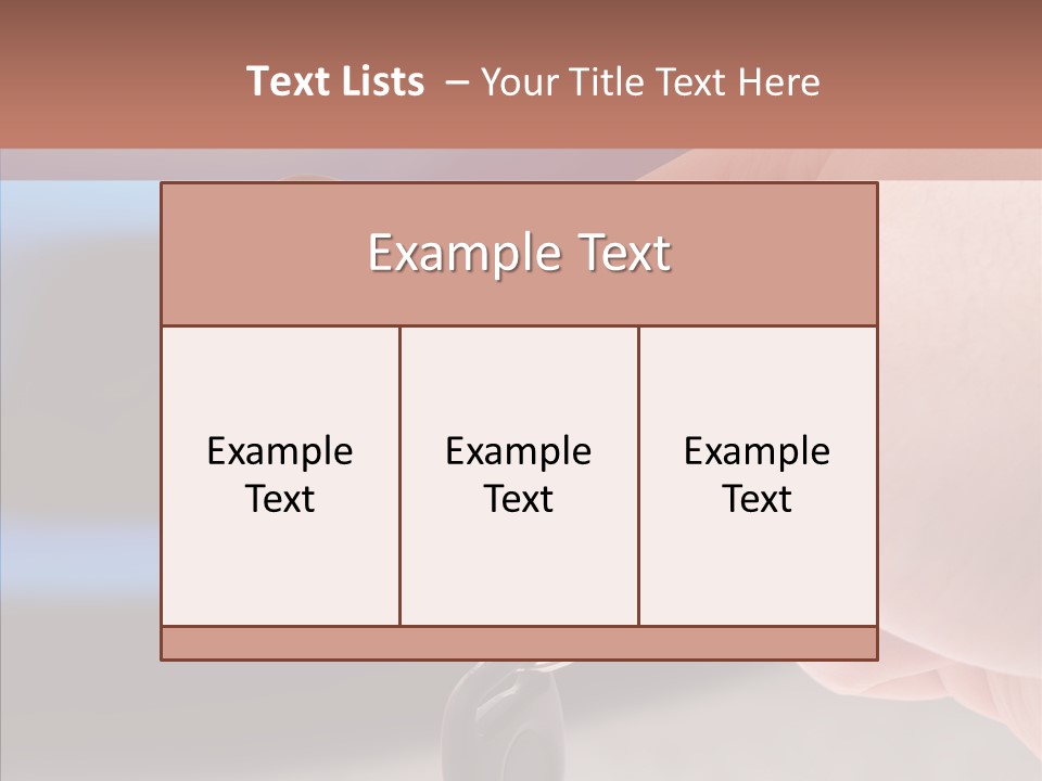 Helping Hand White Background PowerPoint Template