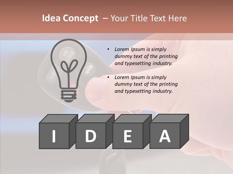 Helping Hand White Background PowerPoint Template