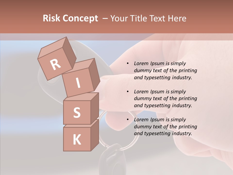 Helping Hand White Background PowerPoint Template