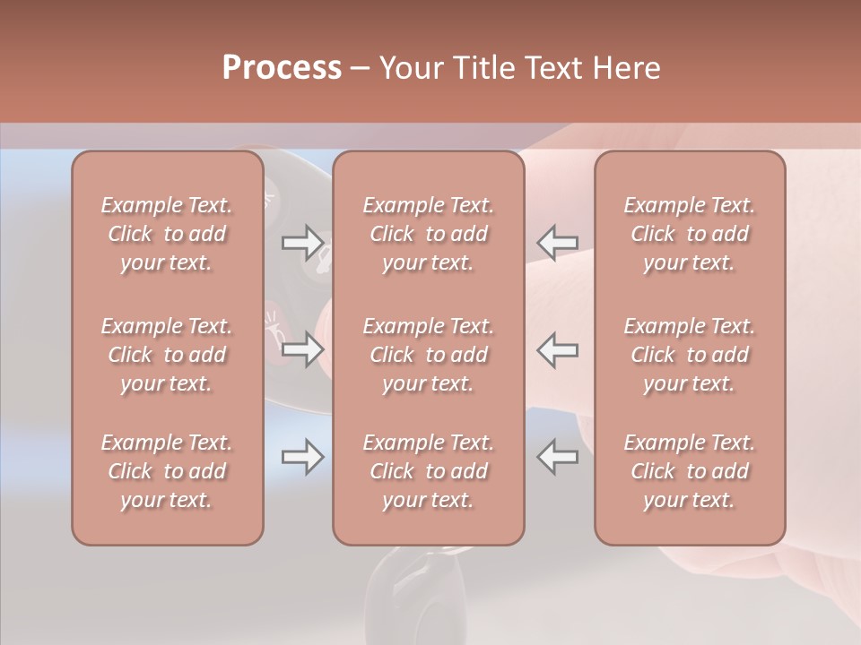 Helping Hand White Background PowerPoint Template