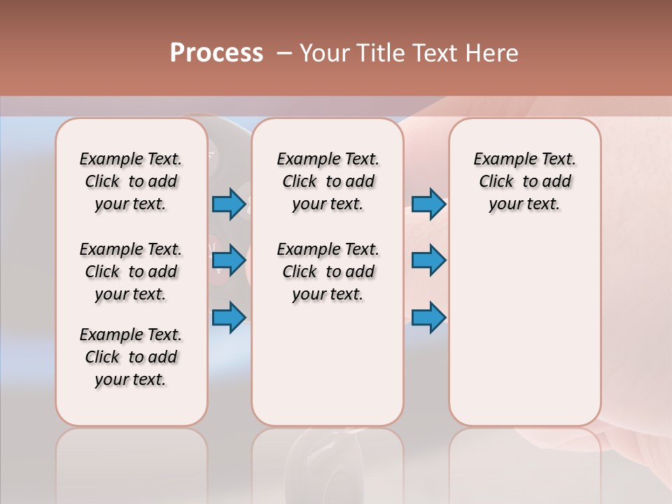 Helping Hand White Background PowerPoint Template