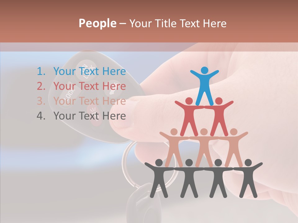 Helping Hand White Background PowerPoint Template