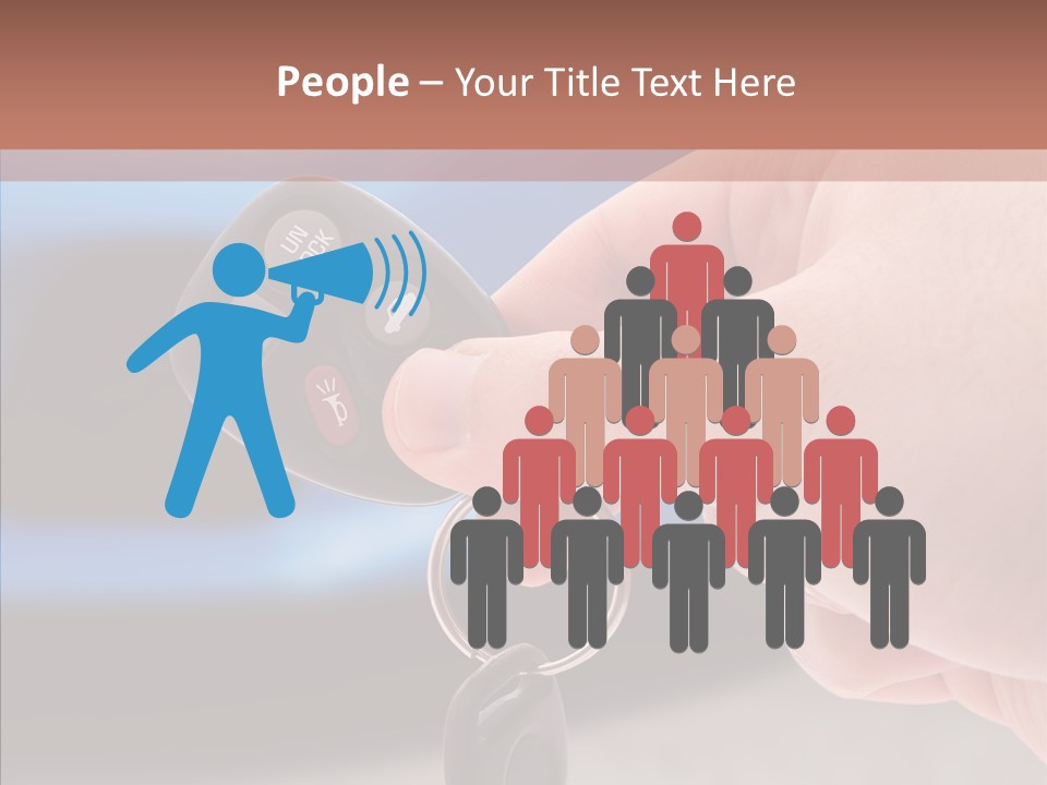 Helping Hand White Background PowerPoint Template