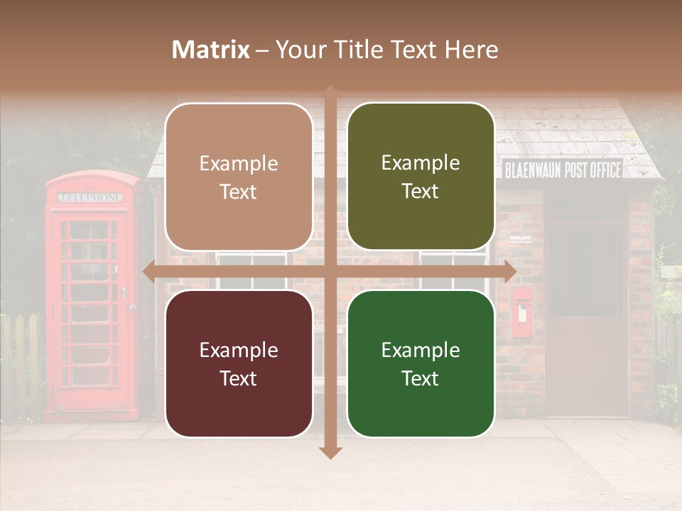 Female White Background Elder PowerPoint Template