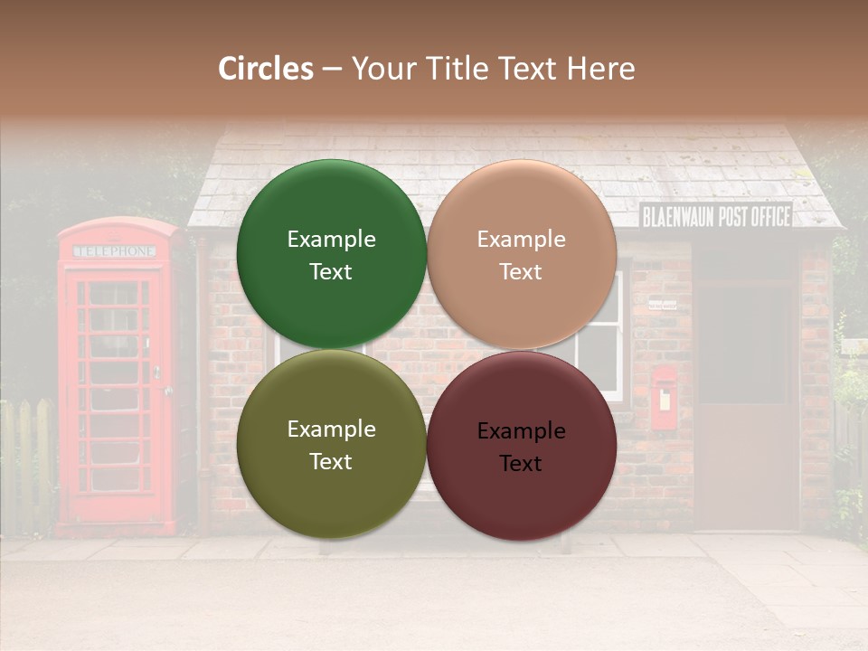 Female White Background Elder PowerPoint Template