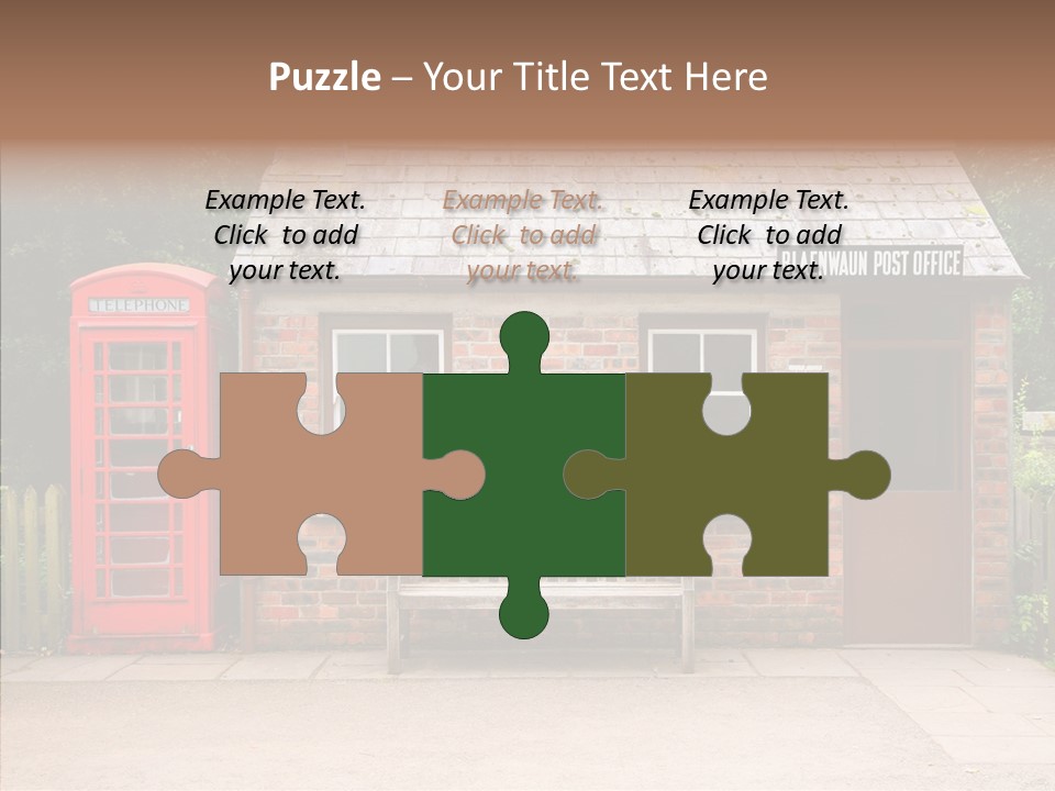 Female White Background Elder PowerPoint Template