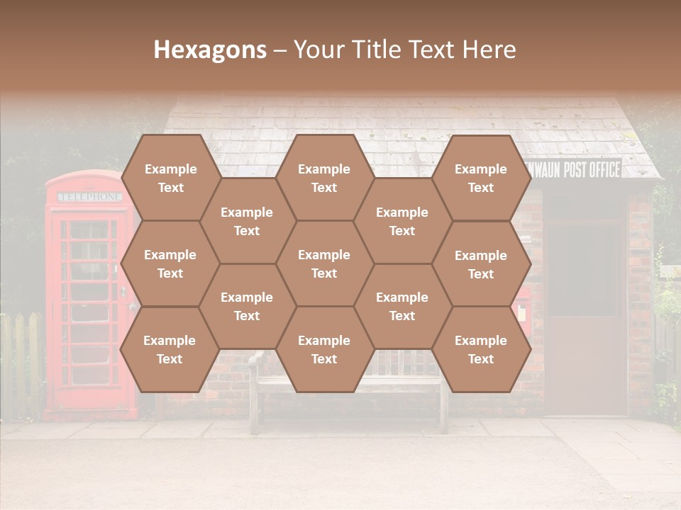 Female White Background Elder PowerPoint Template