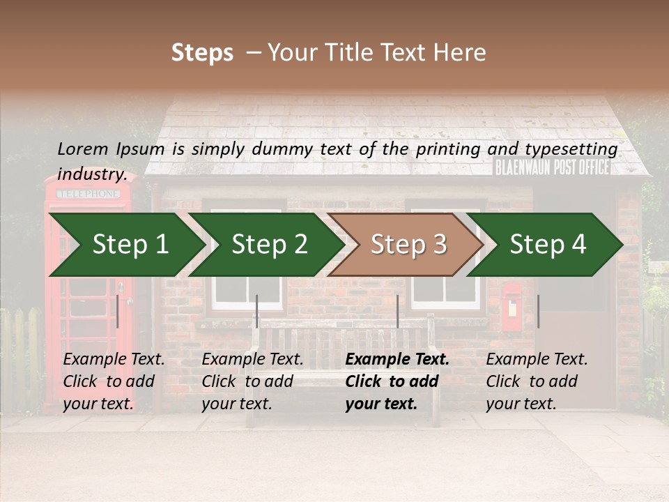 Female White Background Elder PowerPoint Template