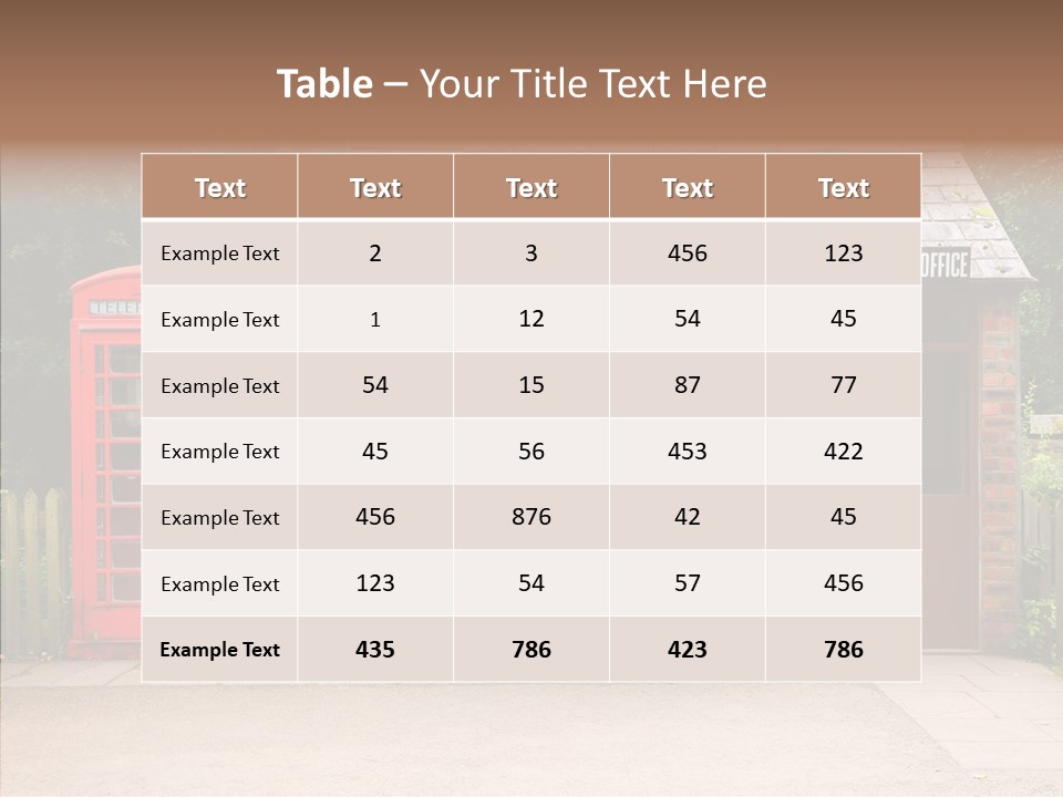 Female White Background Elder PowerPoint Template