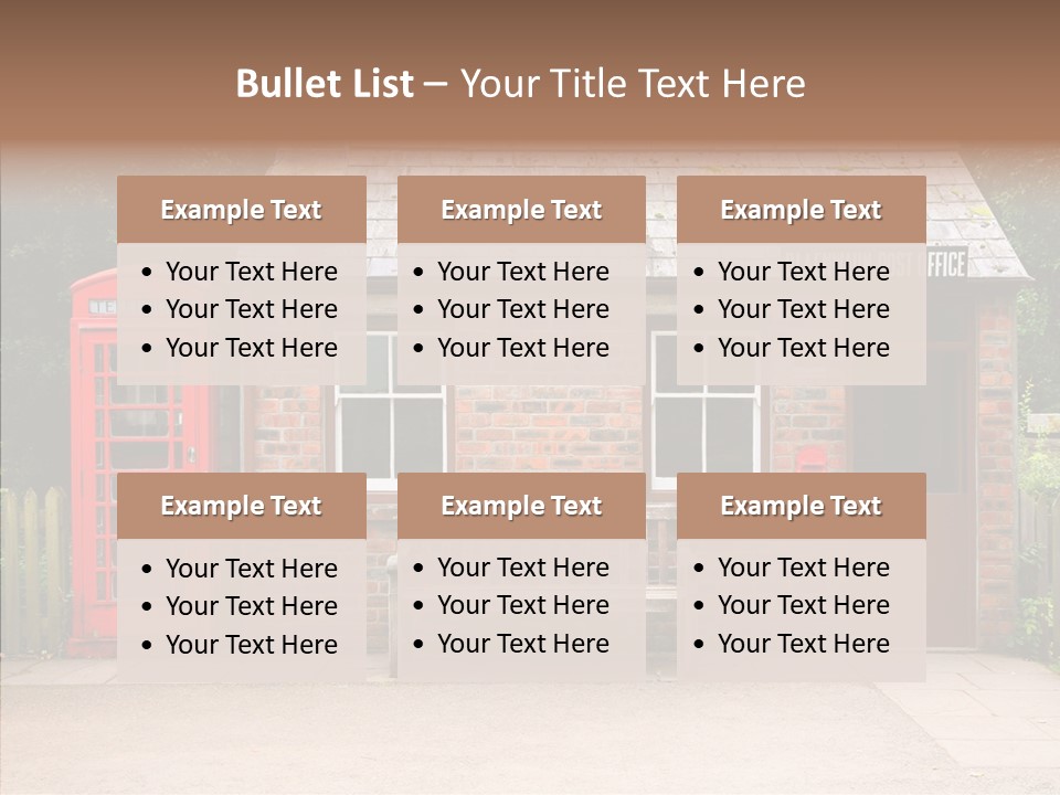 Female White Background Elder PowerPoint Template