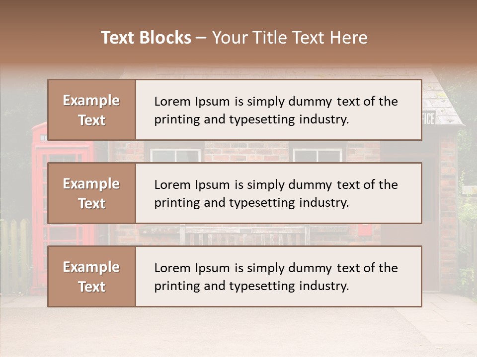 Female White Background Elder PowerPoint Template