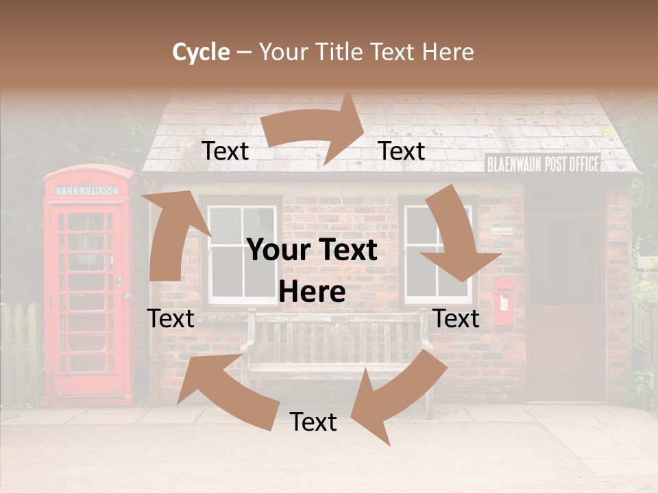 Female White Background Elder PowerPoint Template