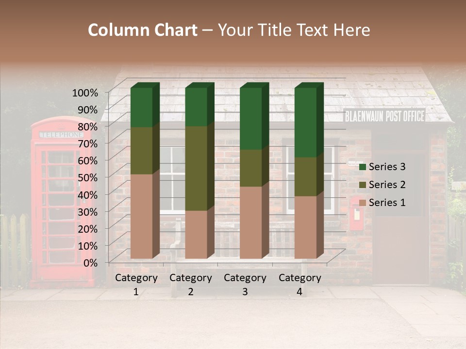 Female White Background Elder PowerPoint Template