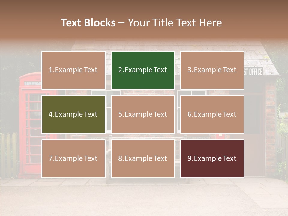 Female White Background Elder PowerPoint Template