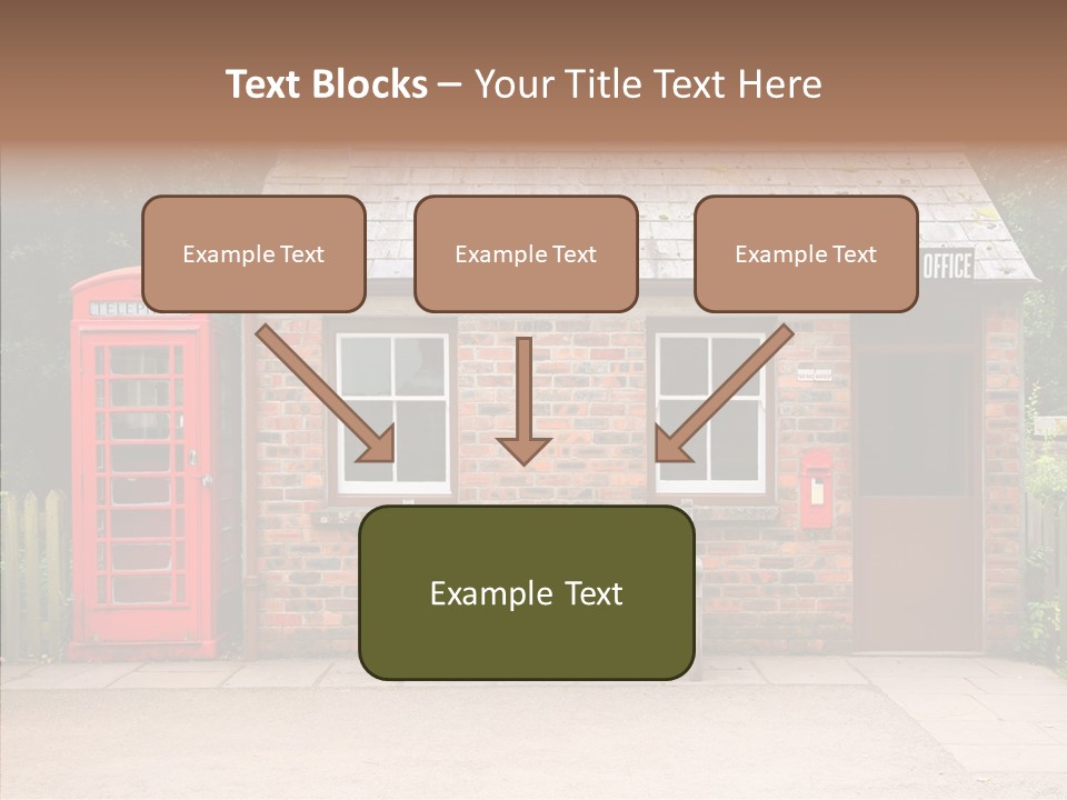 Female White Background Elder PowerPoint Template