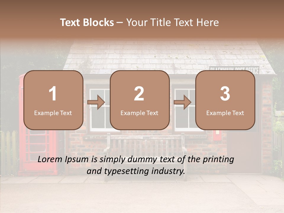 Female White Background Elder PowerPoint Template