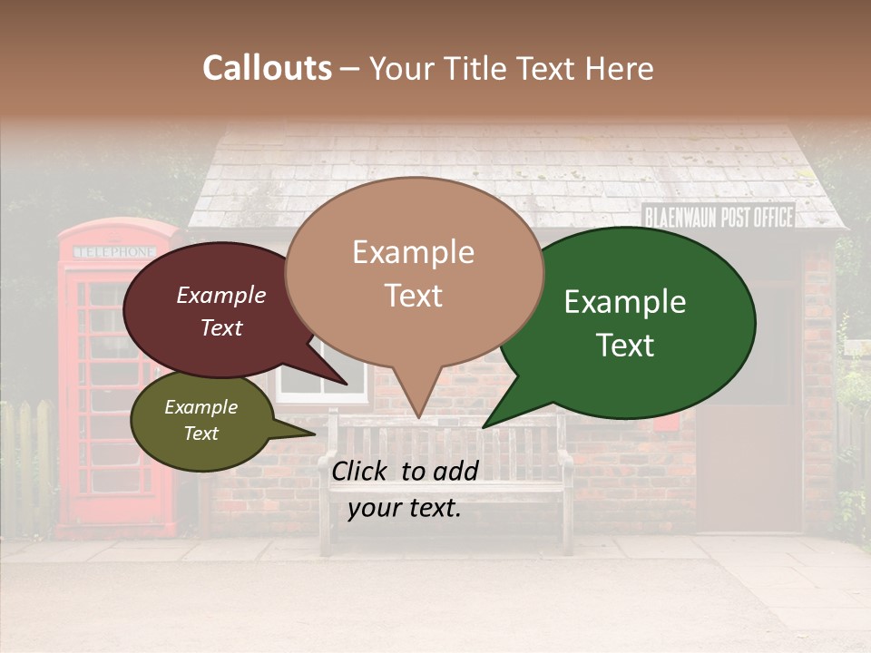 Female White Background Elder PowerPoint Template