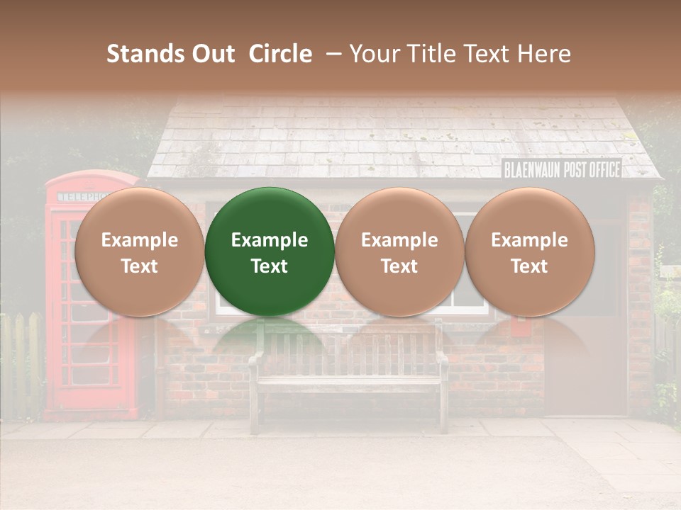 Female White Background Elder PowerPoint Template