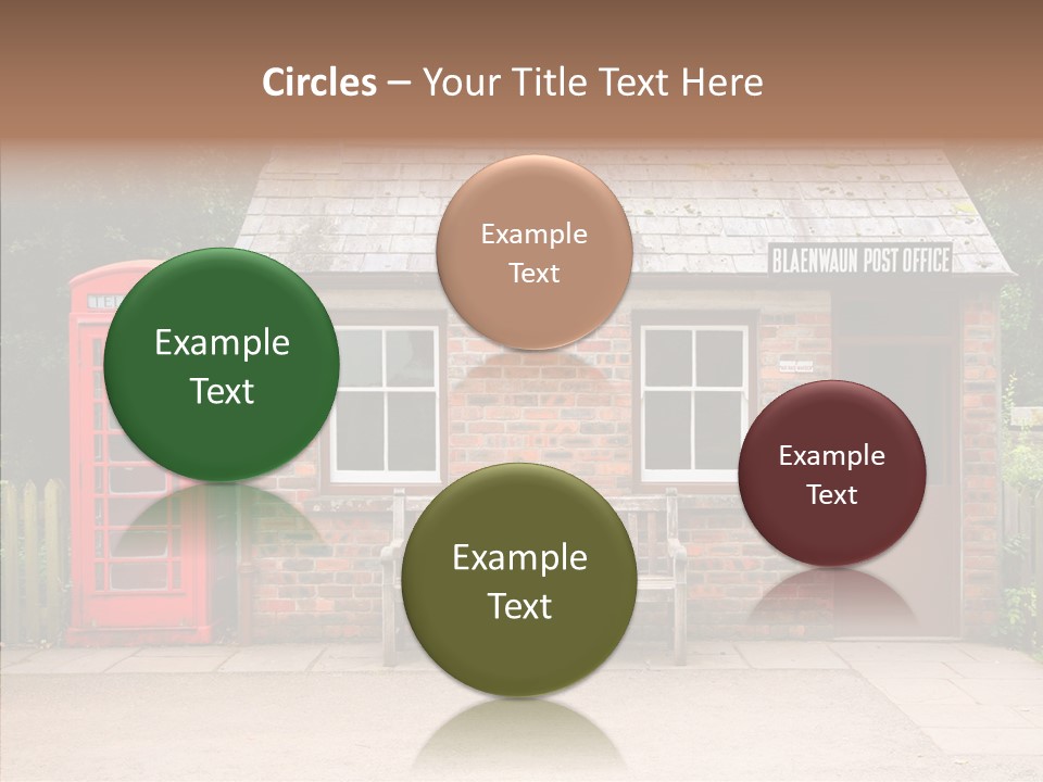 Female White Background Elder PowerPoint Template