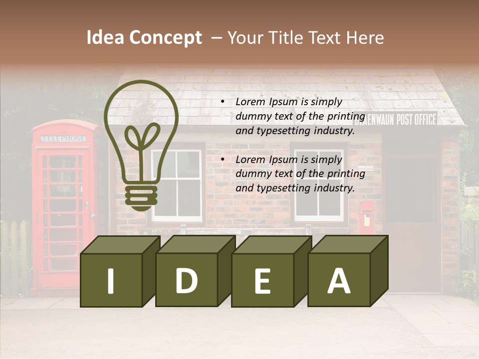 Female White Background Elder PowerPoint Template