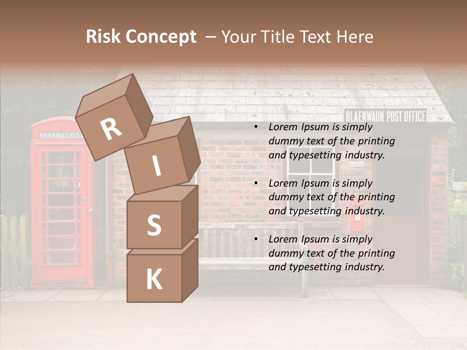 Female White Background Elder PowerPoint Template