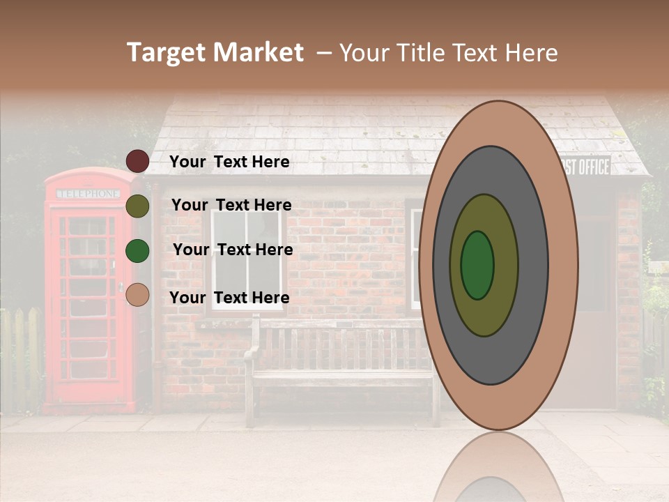 Female White Background Elder PowerPoint Template