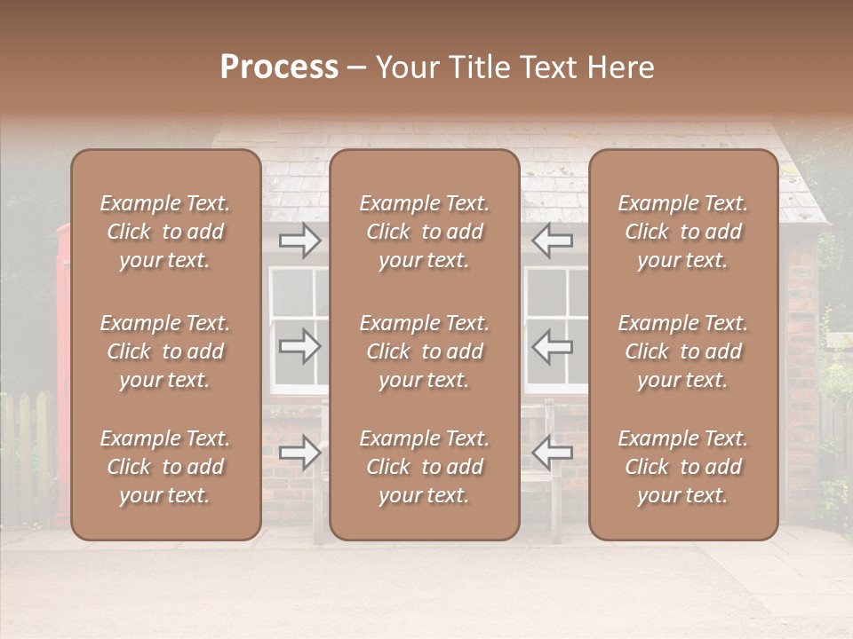 Female White Background Elder PowerPoint Template